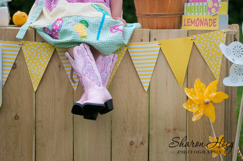 pink cowboy boots summertime, northville photography