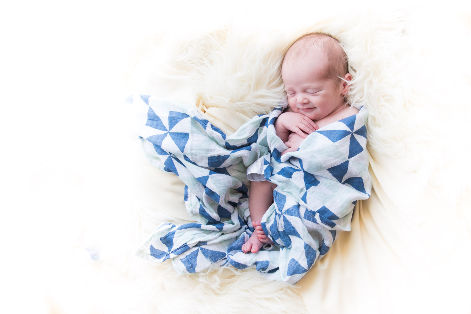 sleeping newborn boy, south lyon baby photographer