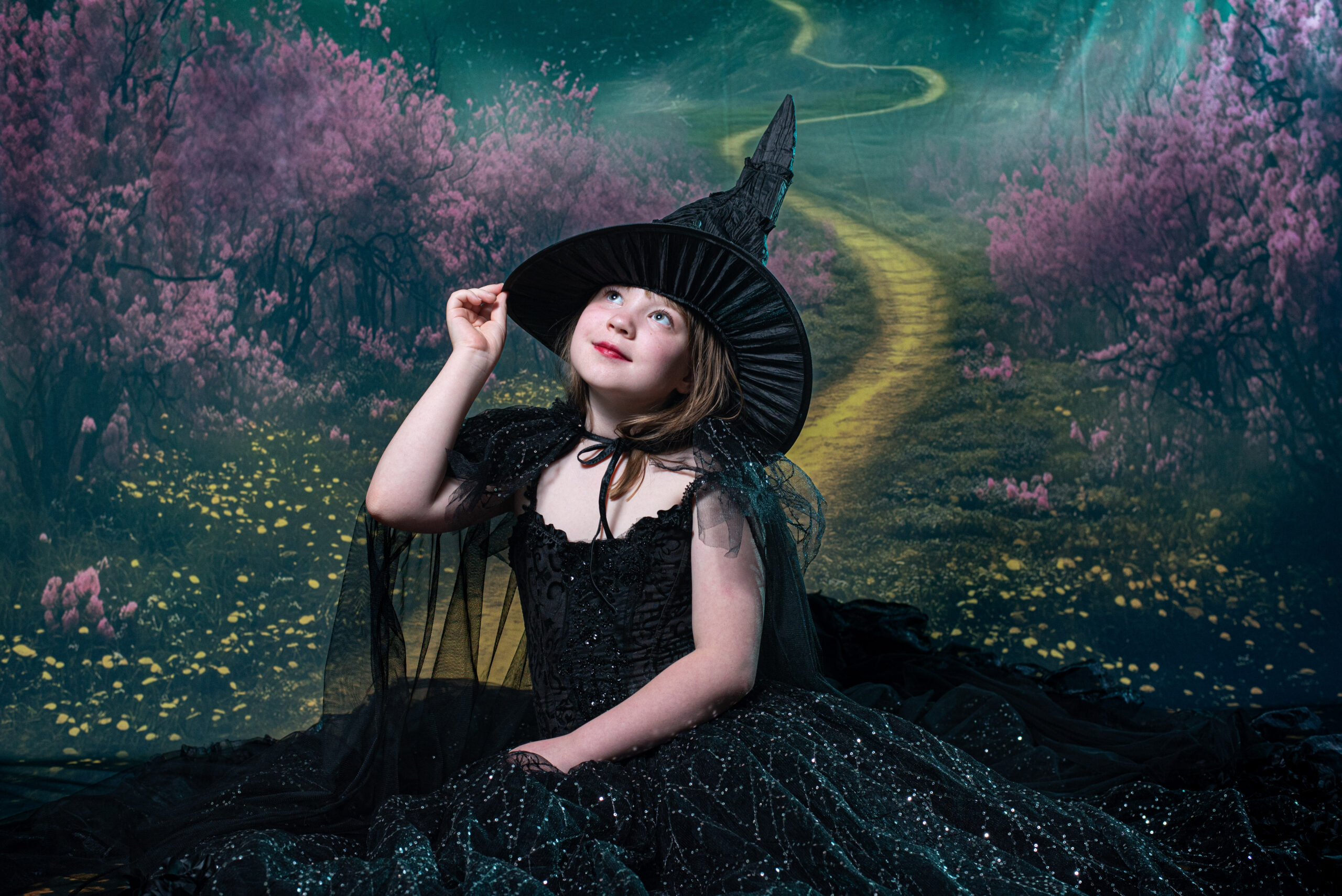 Elphaba couture gown photo session Metro Detroit Photographer